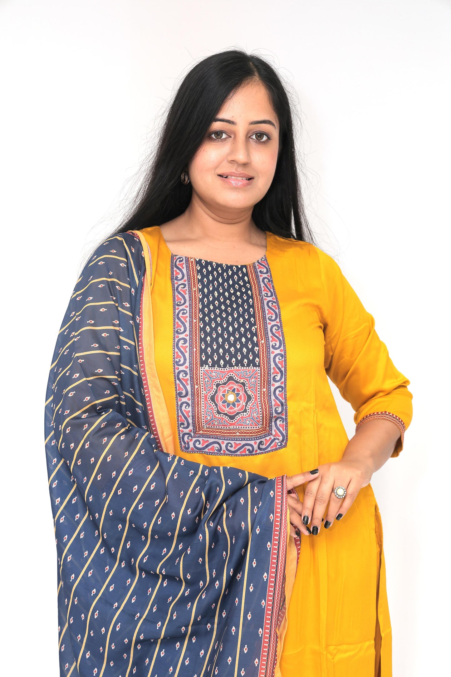 SUNFLOWER GAJI SILK