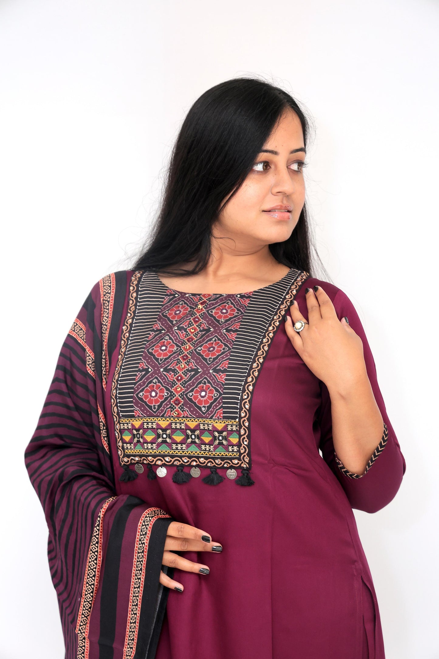 RED WINE DRESS